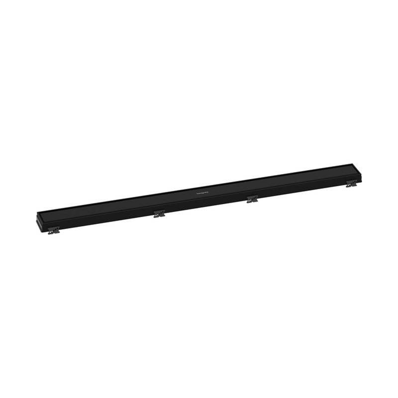 Hansgrohe RainDrain Match Trim for 35 1/4'' Rough with Height Adjustable Frame in Matte Black